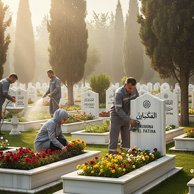 mezar-temizliği